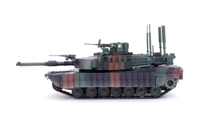 陸軍M1A1 SEP TUSK II坦克(北約三色)模型1/72鐵流Panzerkampf(無兵人)12210PB