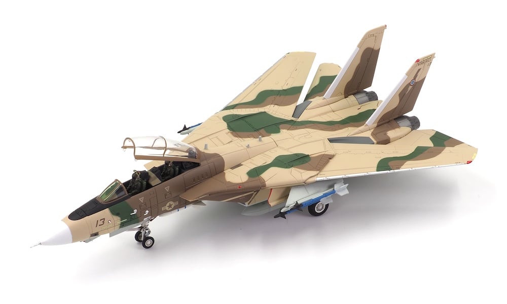 CA72TP05 美國F-14A Topgu戰鬥機沙漠迷彩 模型1/72成品