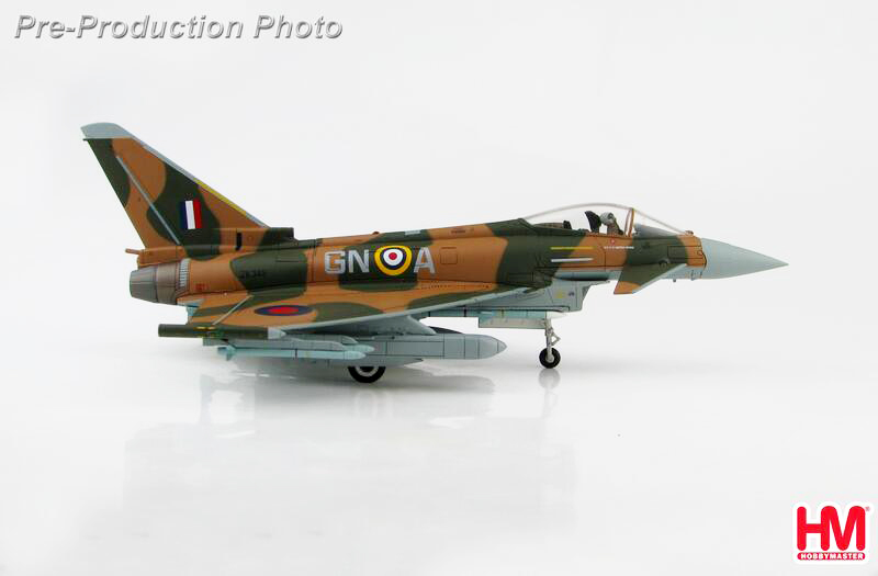 HA6607英國皇家空軍EF-2000不列顛戰役75週年紀念1/72合金成品模型HM