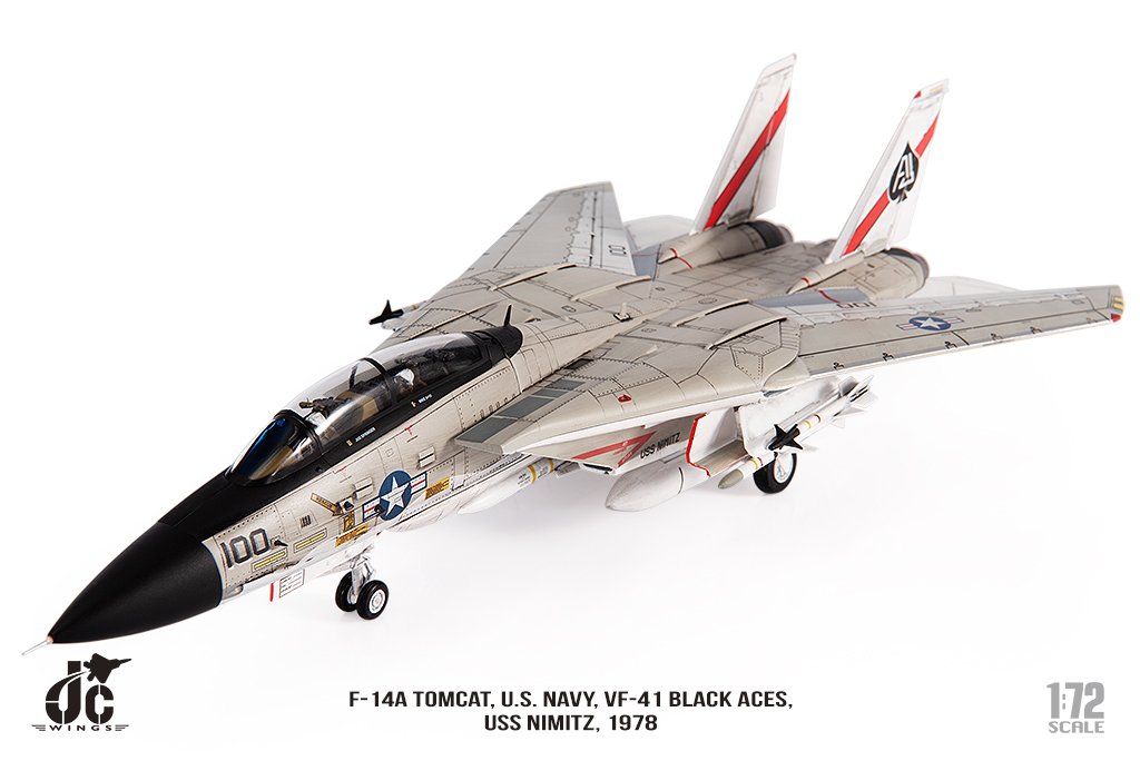 JCW-72-F14-012 美國海軍F-14A VF-41 Black Aces模型