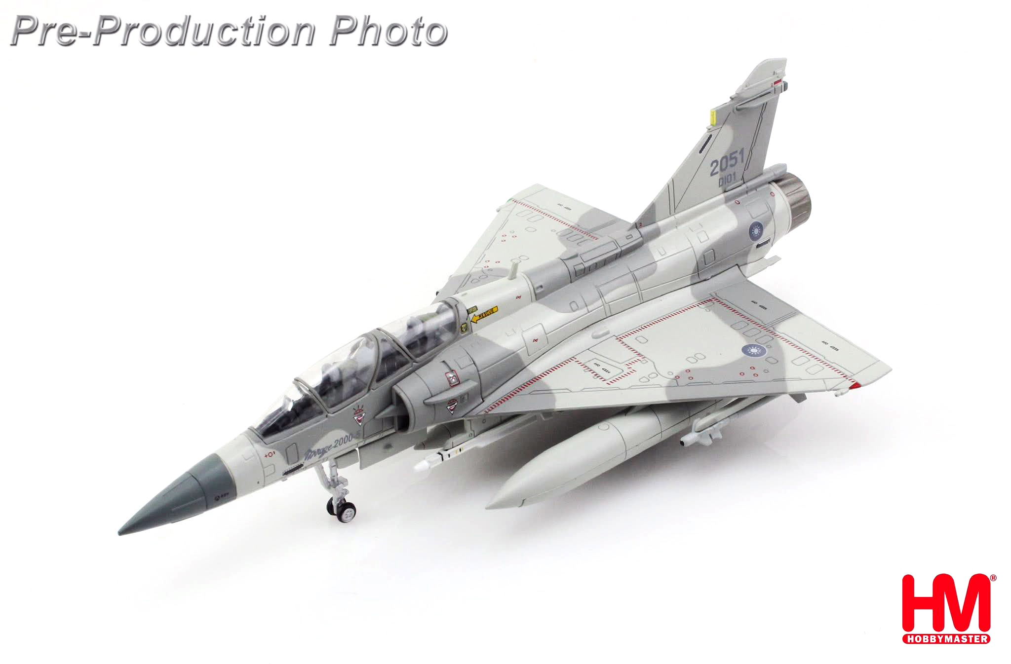HA1651國軍 Mirage 2000-5DI  #2051模型