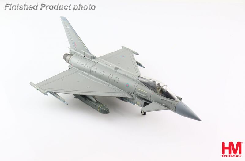HA6615英國皇家空軍EF2000 ZK344（風暴陰影巡弋飛彈)合金成品模型