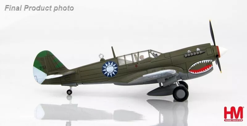 HA5502空軍第五大隊「太歲」P-40飛虎隊喬無遏1944模型