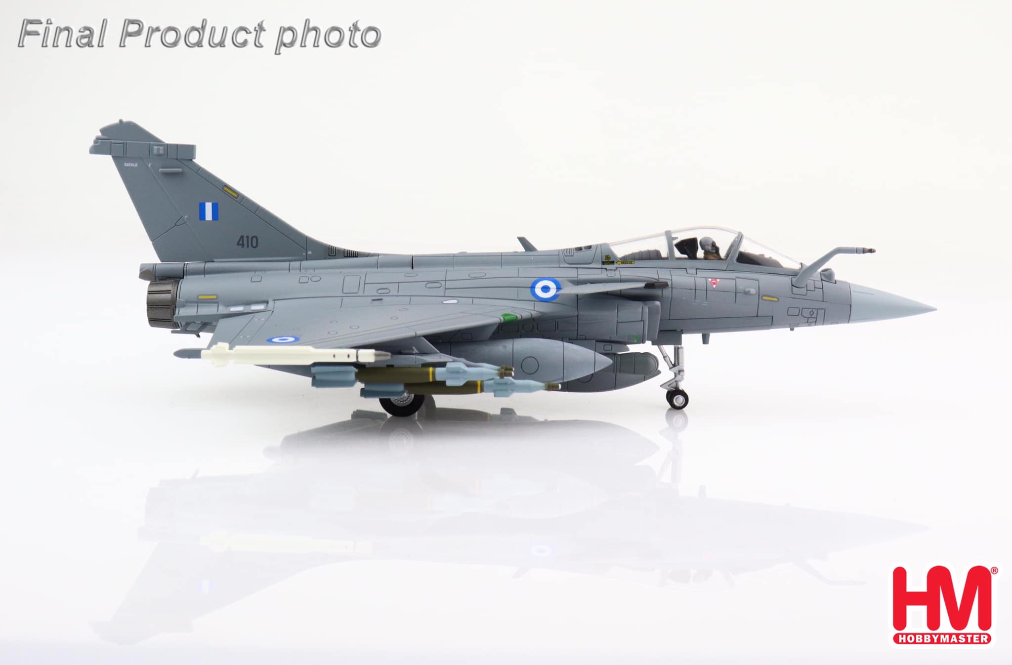 HA9604希臘空軍Rafale C飆風戰機模型
