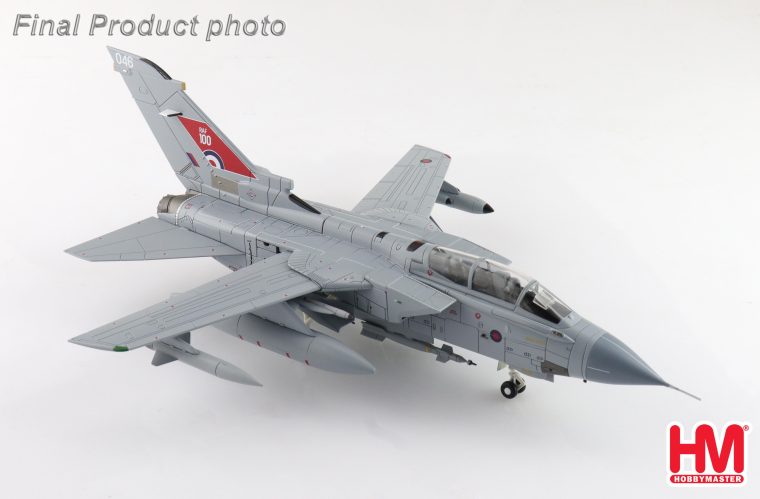 HA6727英國皇家空軍Tornado GR. 4戰機100週年ZA554模型1/72成品