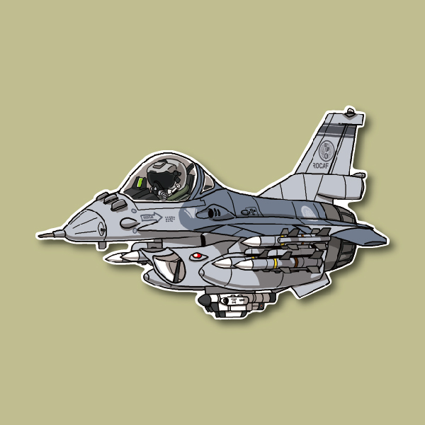 空軍F-16AM戰鬥機單座*嘉義第四聯隊