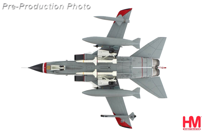 HA6728德國空軍Tornado龍捲風式攔截機50週紀念彩繪模型1/72成品HM