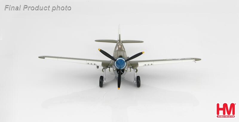 HA5504美國P-40N戰鬥機羅伯特德克文上尉1/72合金成品模型