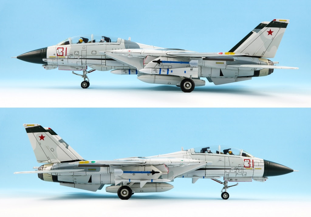 CA72TP01 F-14模型1/72金屬成品RED 31 TOP GUN