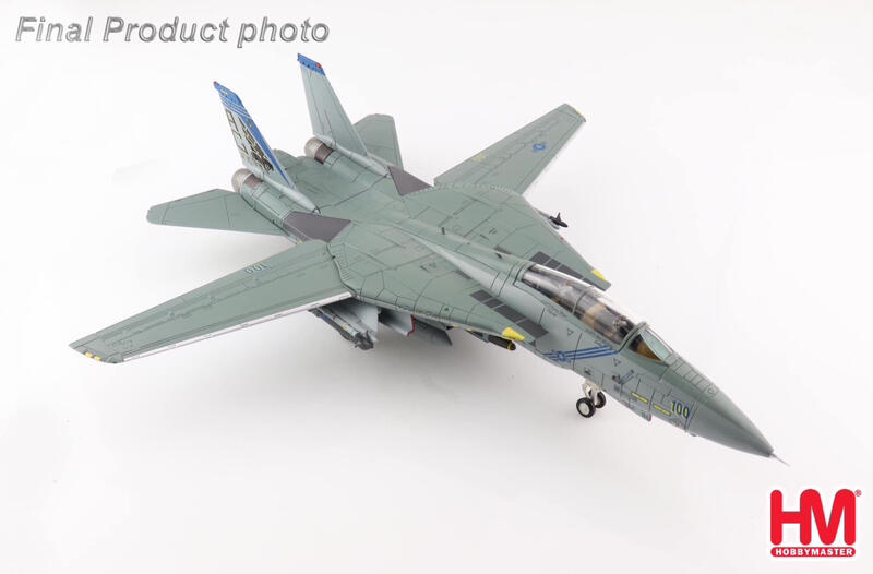 HA5243美國海軍F-14B戰機VFA-143嘔吐犬模型1