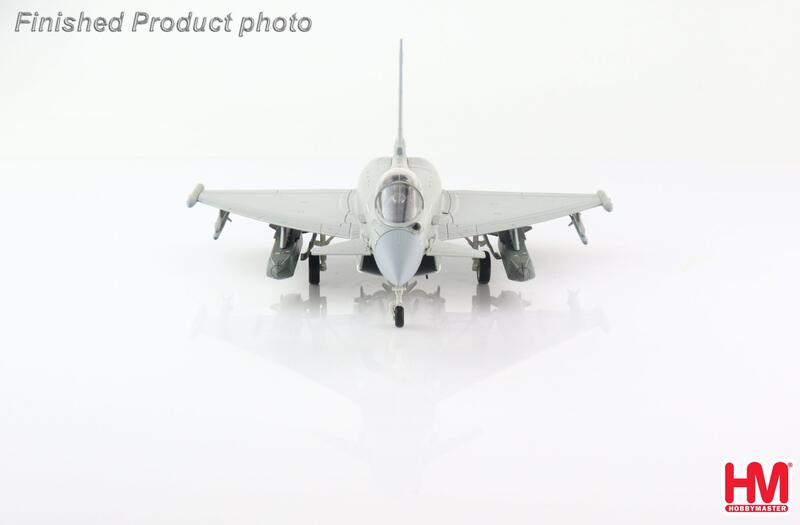 HA6615英國皇家空軍EF2000 ZK344（風暴陰影巡弋飛彈)合金成品模型