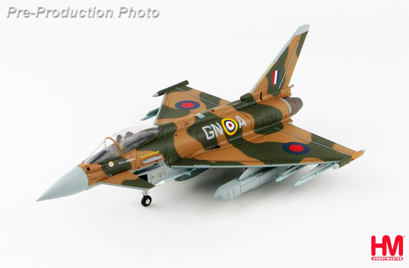 HA6607英國皇家空軍EF-2000不列顛戰役75週年紀念1/72合金成品模型HM