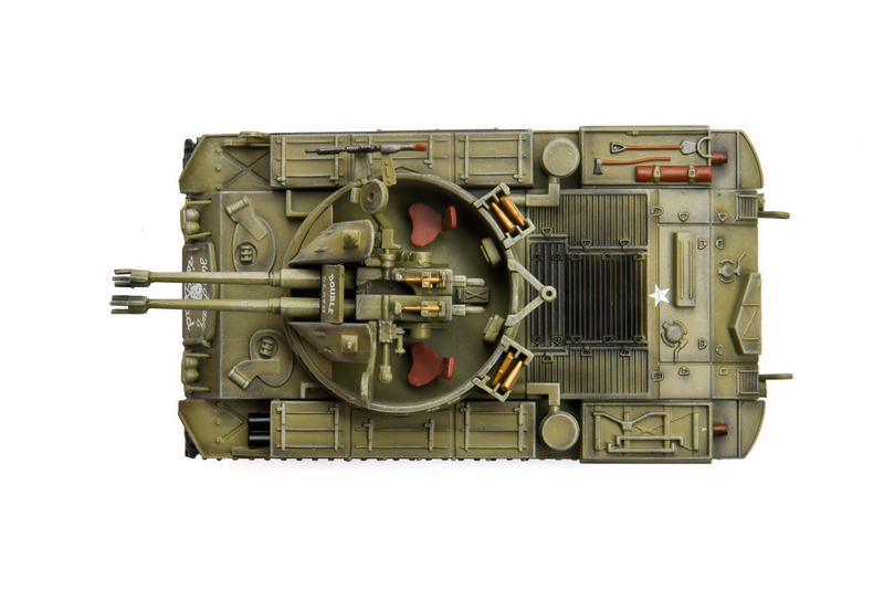 美軍越戰M42 防空砲車合金成品模型12211PA