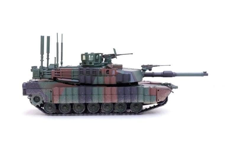 陸軍M1A1 SEP TUSK II坦克(北約三色)模型1/72鐵流Panzerkampf(無兵人)12210PB