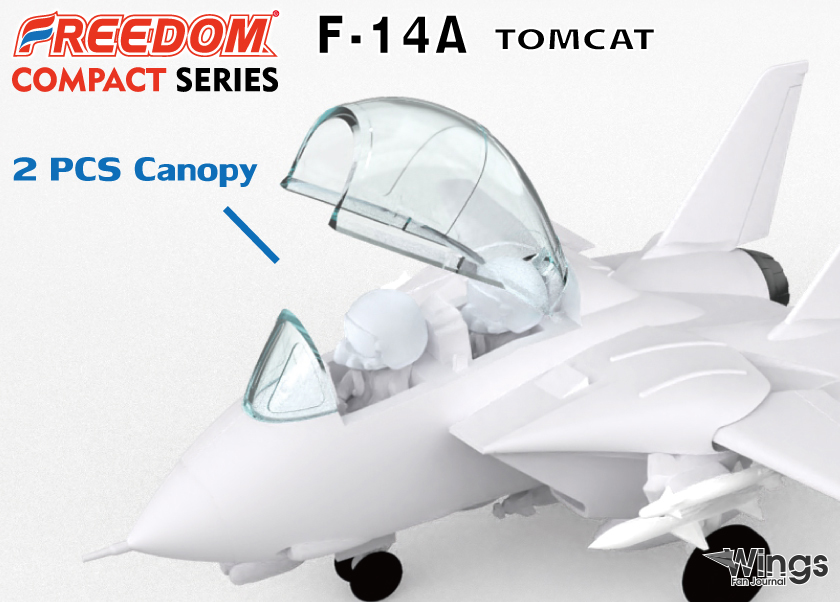 162061美國海軍VF-111落日中隊F-14蛋機模型1架