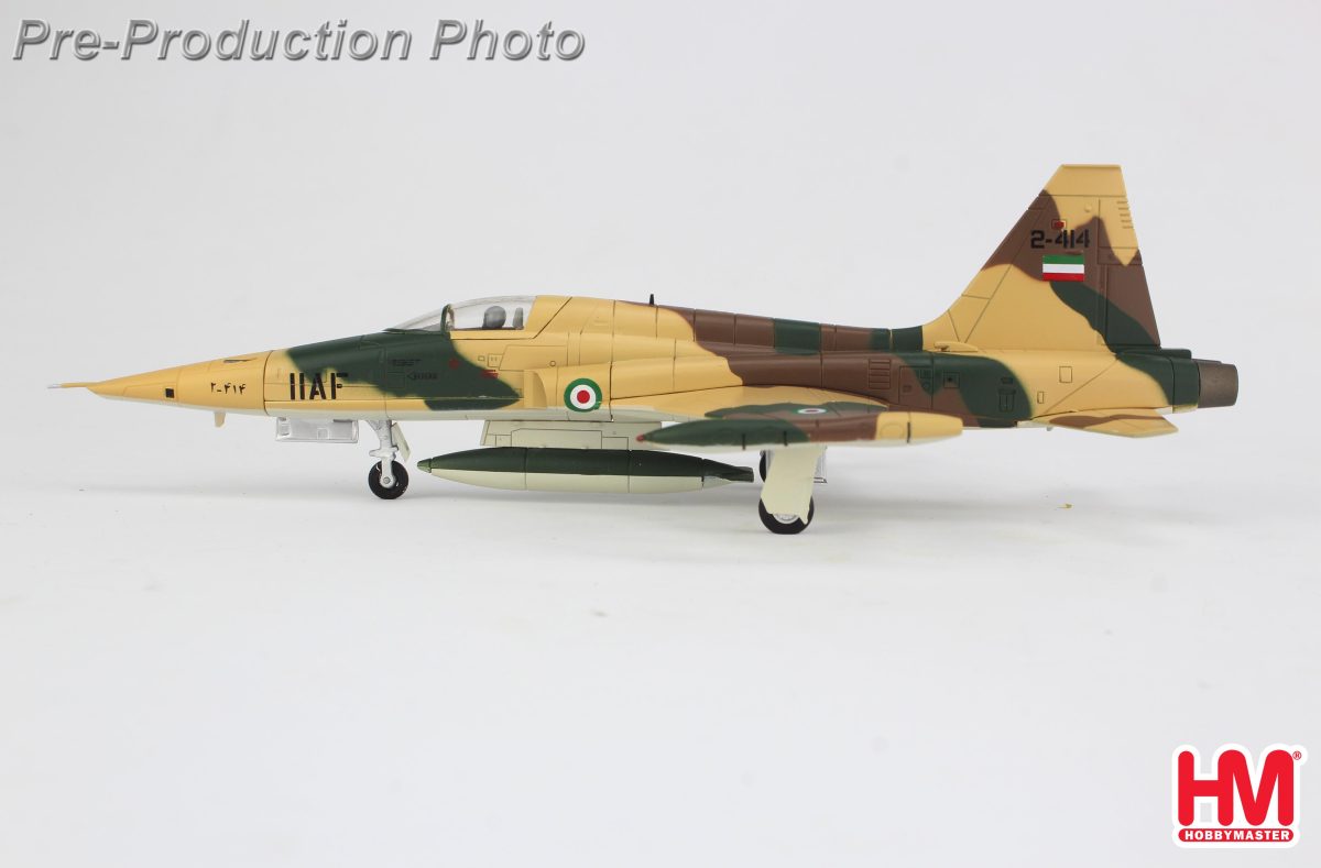 HA33006伊朗RF-5A自由戰士 偵察機IIAF編號2-414，1968年1/72合金成品模型HM