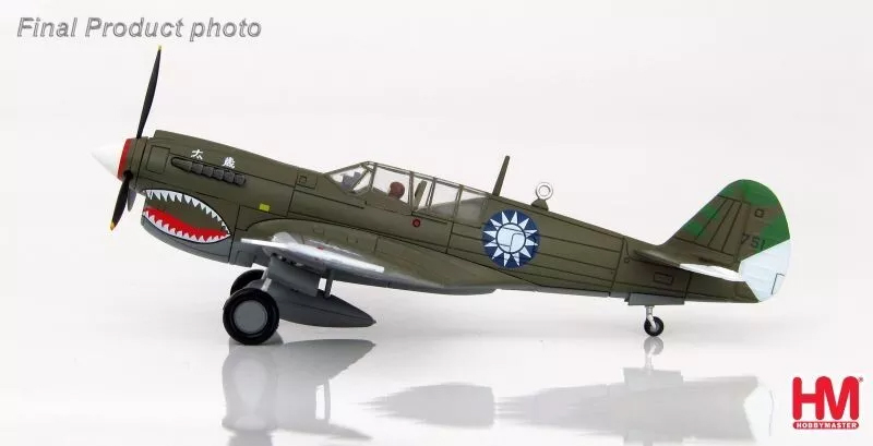 HA5502空軍第五大隊「太歲」P-40飛虎隊喬無遏1944模型