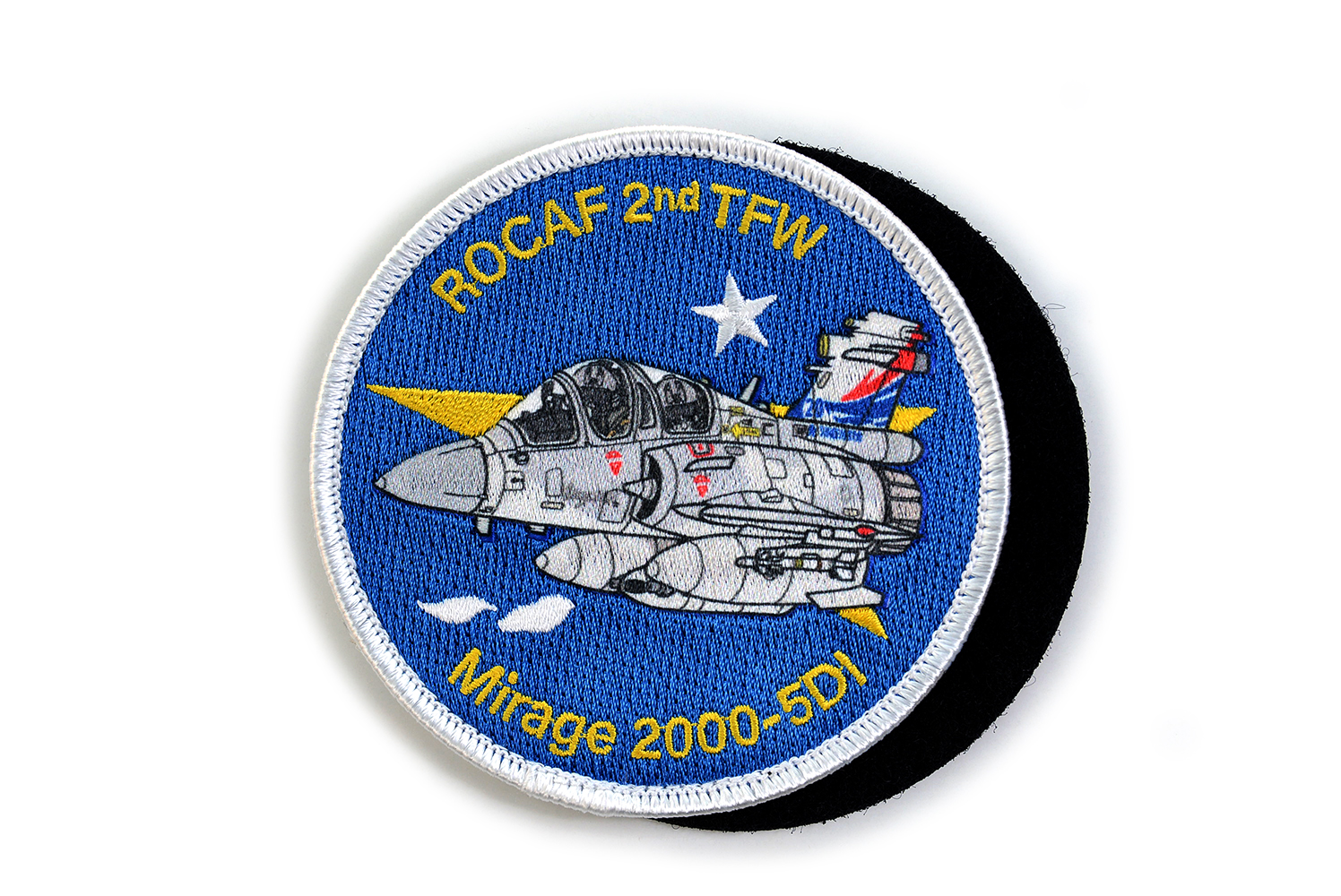 P0151空軍幻象MIRAGE 2000-5DI 臂章Mr.dom系列(有魔鬼氈)