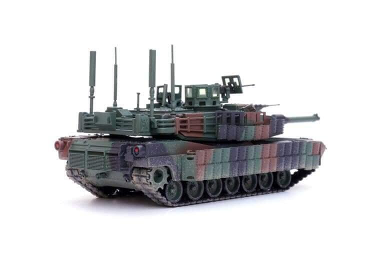 陸軍M1A1 SEP TUSK II坦克(北約三色)模型1/72鐵流Panzerkampf(無兵人)12210PB