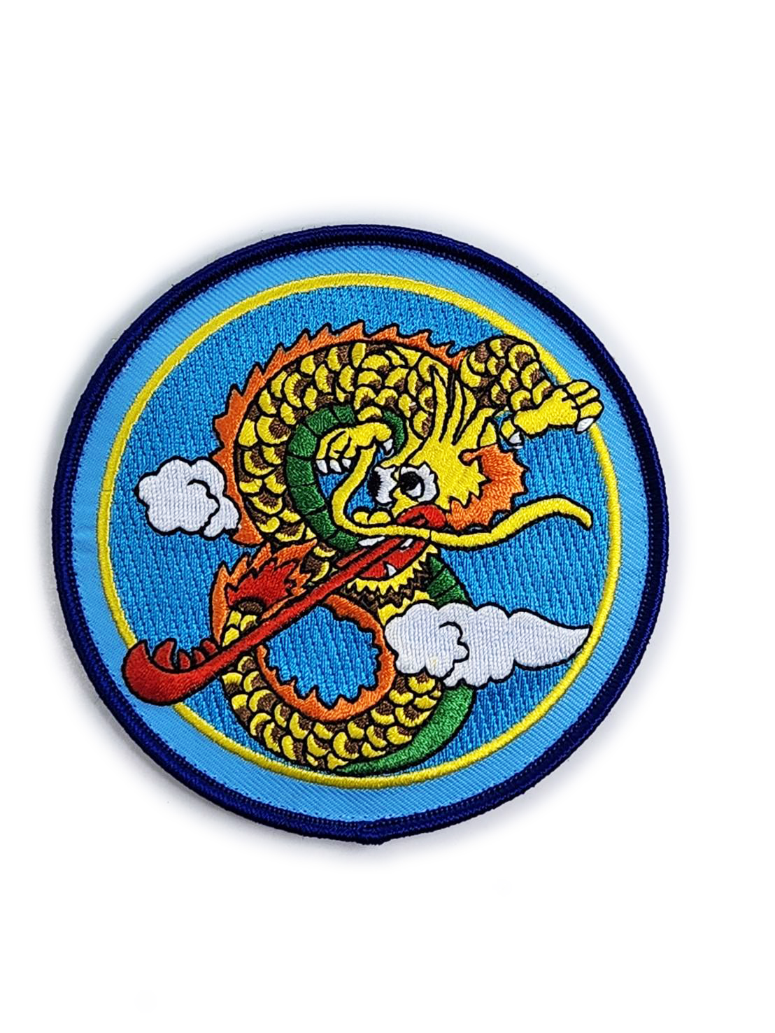 P0134空軍第8大隊隊徽章(後期)(已裁撤)(有魔鬼氈)
