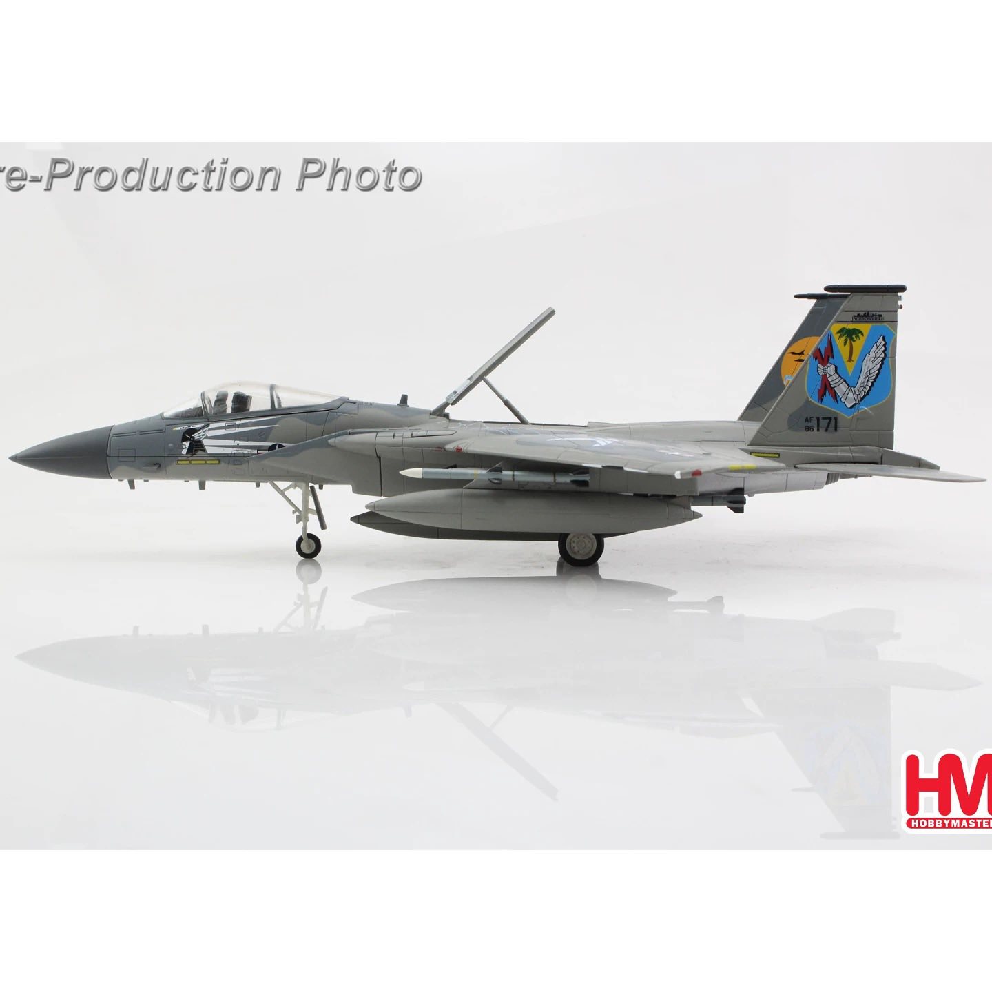 HA4578美國 F-15C佛羅里達國民警衛隊7週年紀念版