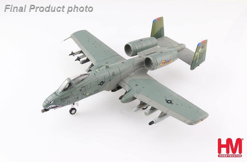 HA1333飛虎鯊魚嘴彩繪A-10C攻擊機第75中隊模型