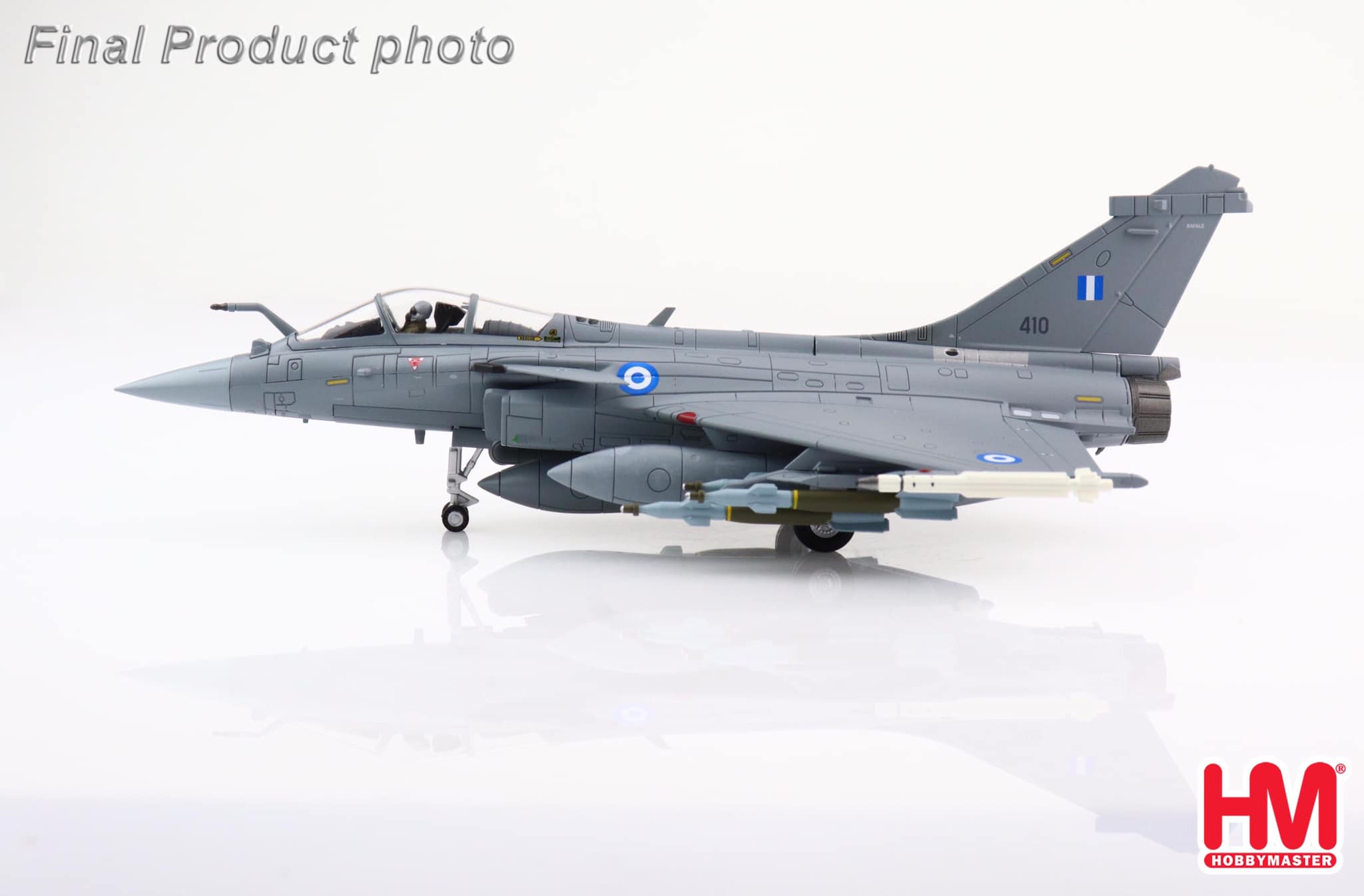 HA9604希臘空軍Rafale C飆風戰機模型