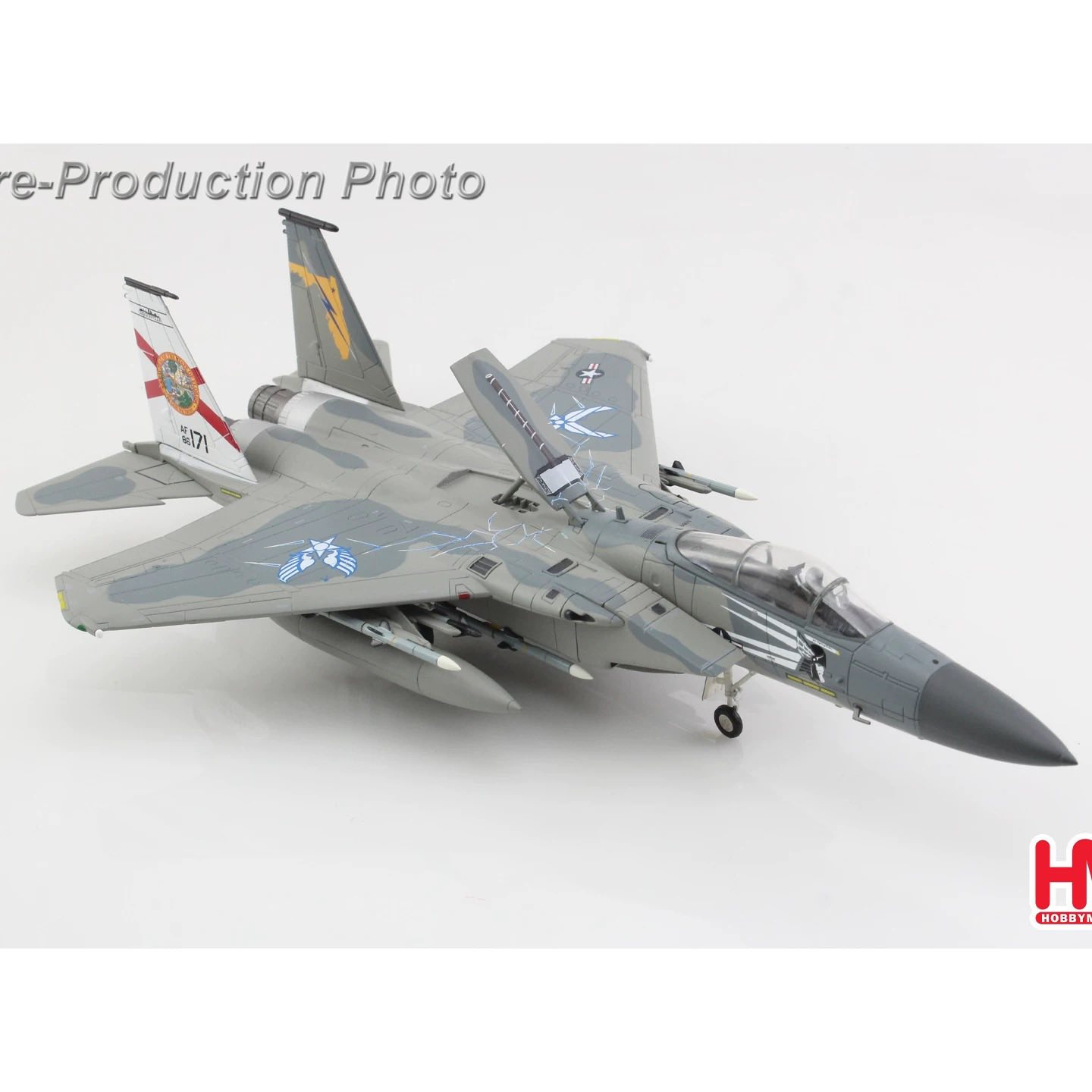 HA4578美國 F-15C佛羅里達國民警衛隊7週年紀念版