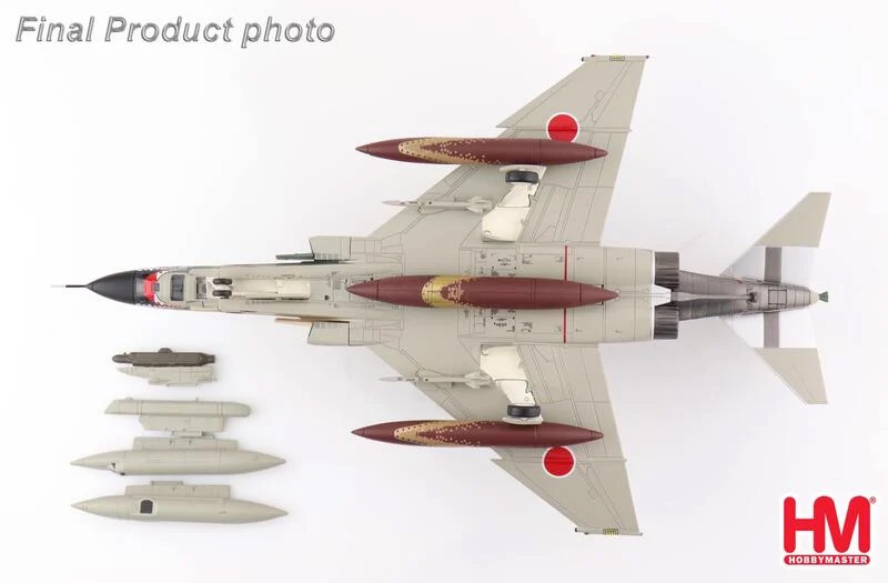 HA19040日本501飛行隊RF-4E除役彩繪模型