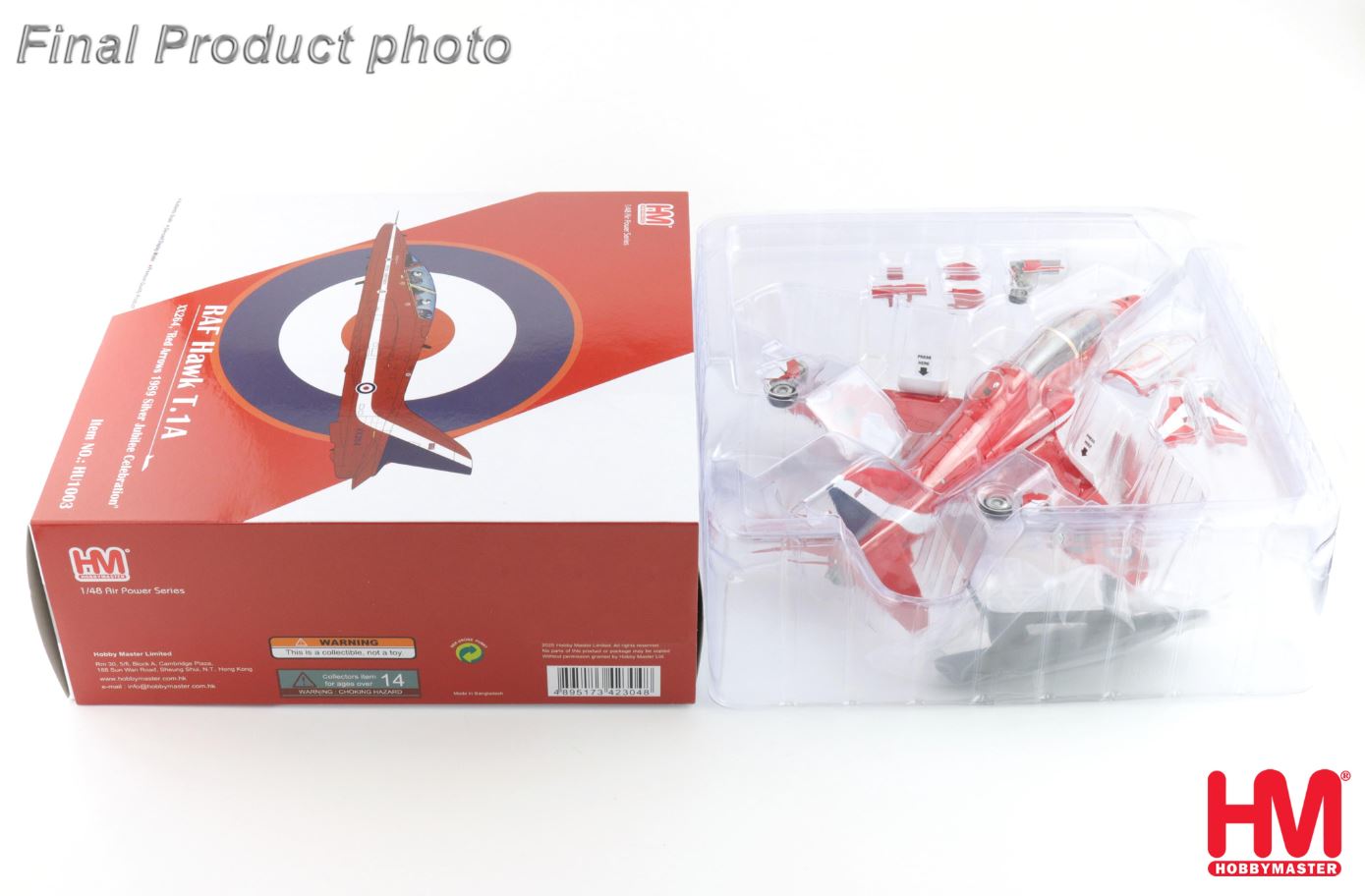 HU1003英國紅箭飛行表演隊Hawk T.1A XX264