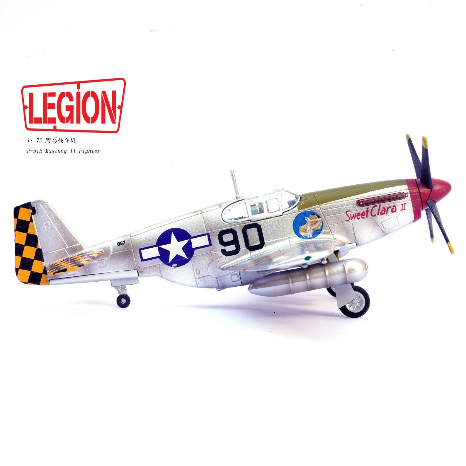 美國陸軍航空軍P-51B，康斯坦丁·坎塔庫濟諾，第 319 戰鬥機中隊14606LE