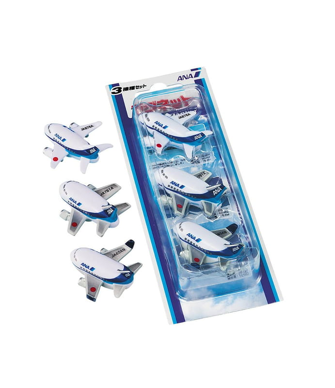 MZ605全日空ANA航空客機磁鐵3入套組