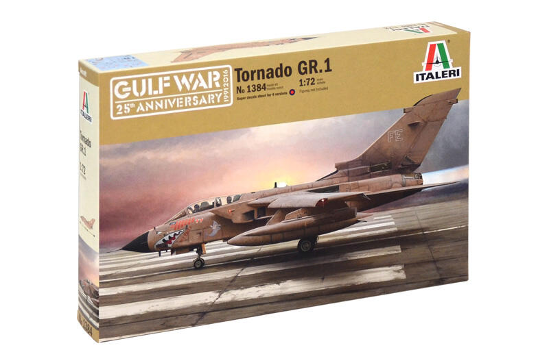 1384英國皇家空軍 Tornado GR.1 戰鬥轟炸機 波灣戰爭1/72模型