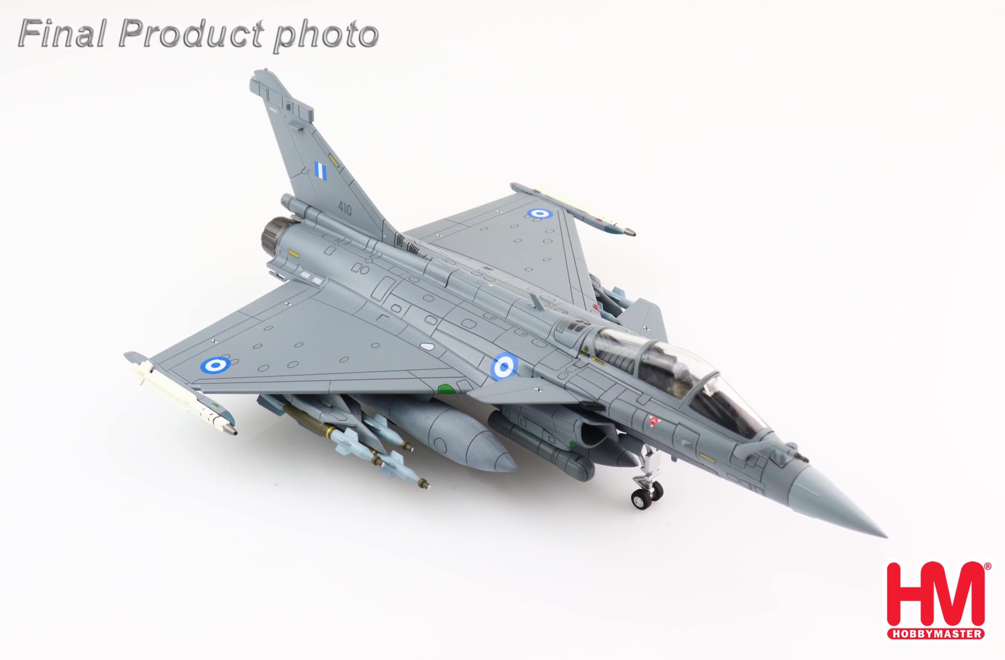 HA9604希臘空軍Rafale C飆風戰機模型