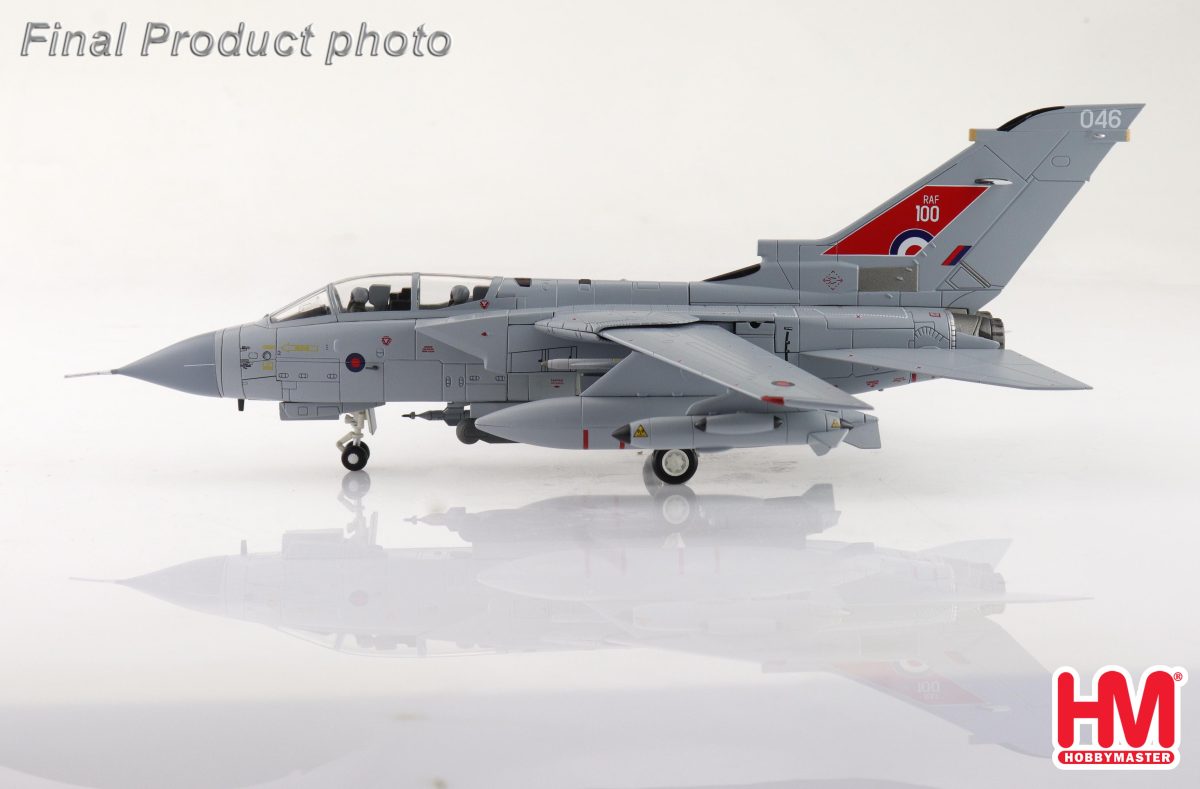 HA6727英國皇家空軍Tornado GR. 4戰機100週年ZA554模型1/72成品