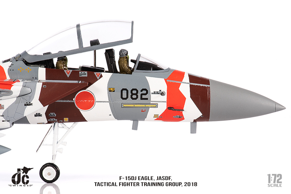 JCW-72-F15-024日本航空自衛隊飛行教導隊F-15DJ假想敵082模型