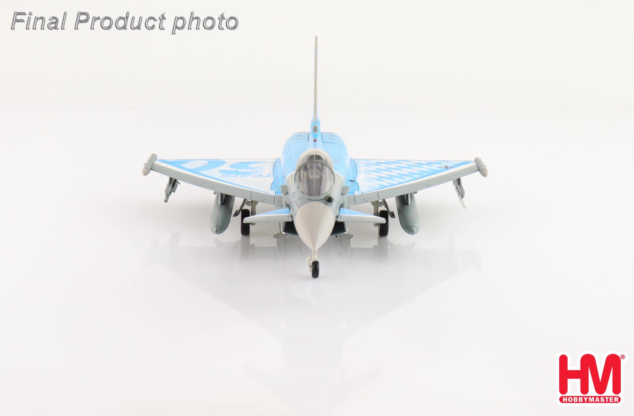 HA6621德國空軍歐洲戰鬥機 EF-2000空中巴士 60 週年98+07模型