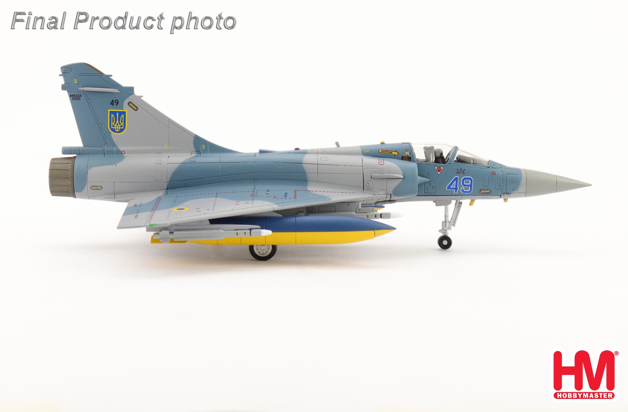 HA1622烏克蘭空軍Mirage 2000-5F 暴風影巡弋飛彈