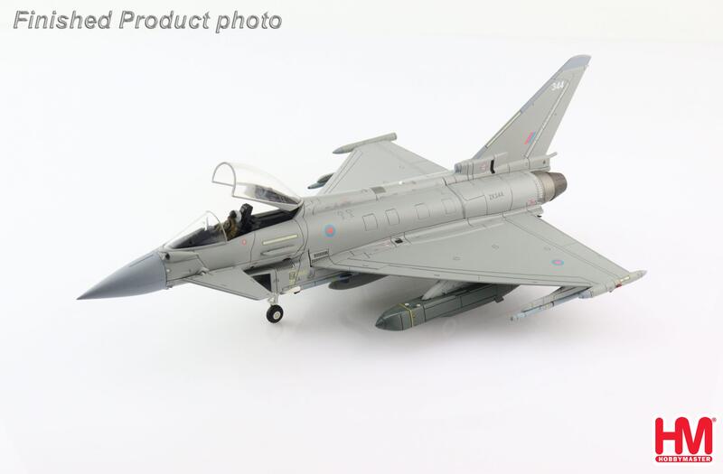 HA6615英國皇家空軍EF2000 ZK344（風暴陰影巡弋飛彈)合金成品模型