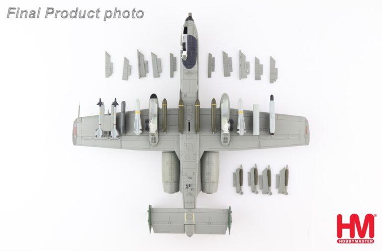 HA1333飛虎鯊魚嘴彩繪A-10C攻擊機第75中隊模型