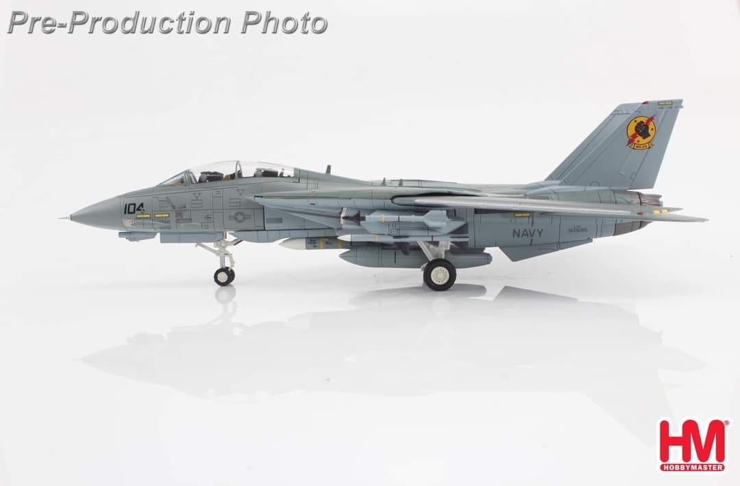 HA5255捍衛戰士 ICEMAN F-14A金屬模型