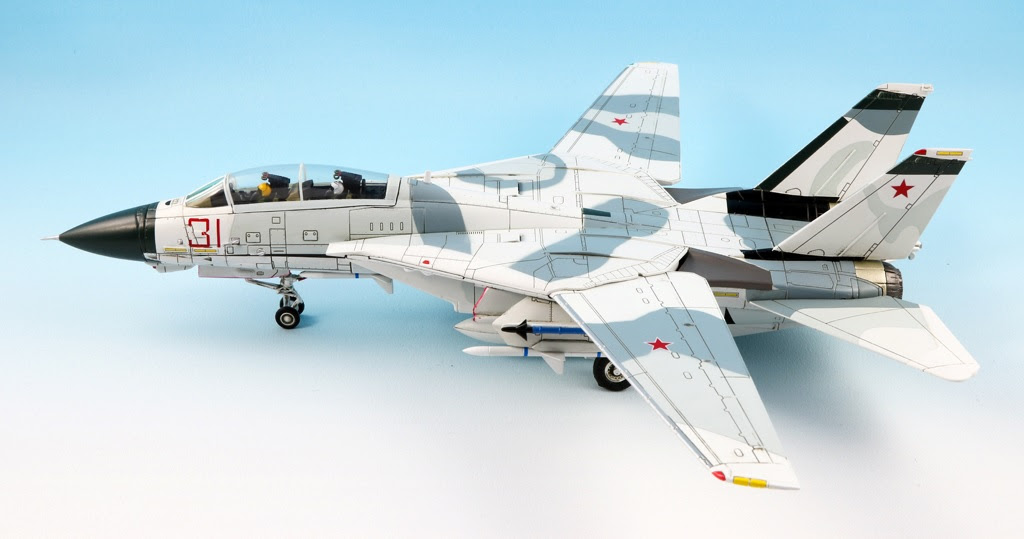 CA72TP01 F-14模型1/72金屬成品RED 31 TOP GUN