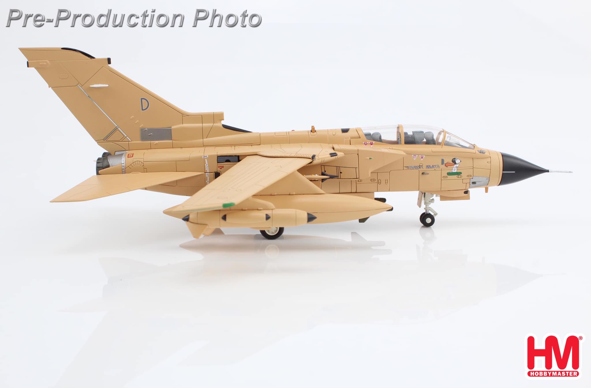HA6716英國皇家空軍龍捲風GR.Mk 1黛比Debbie 1991沙漠風暴模型
