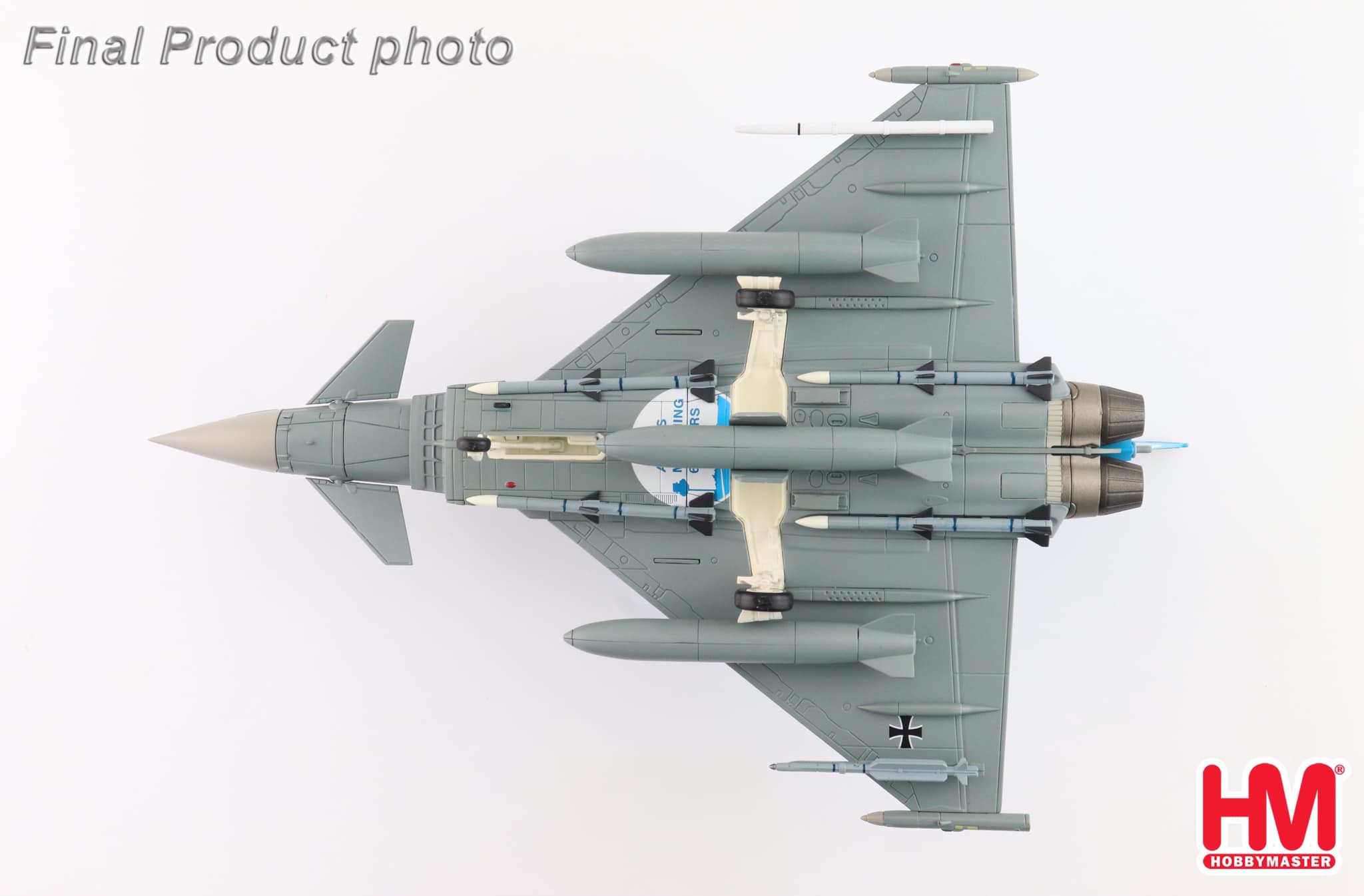 HA6621德國空軍歐洲戰鬥機 EF-2000空中巴士 60 週年98+07模型