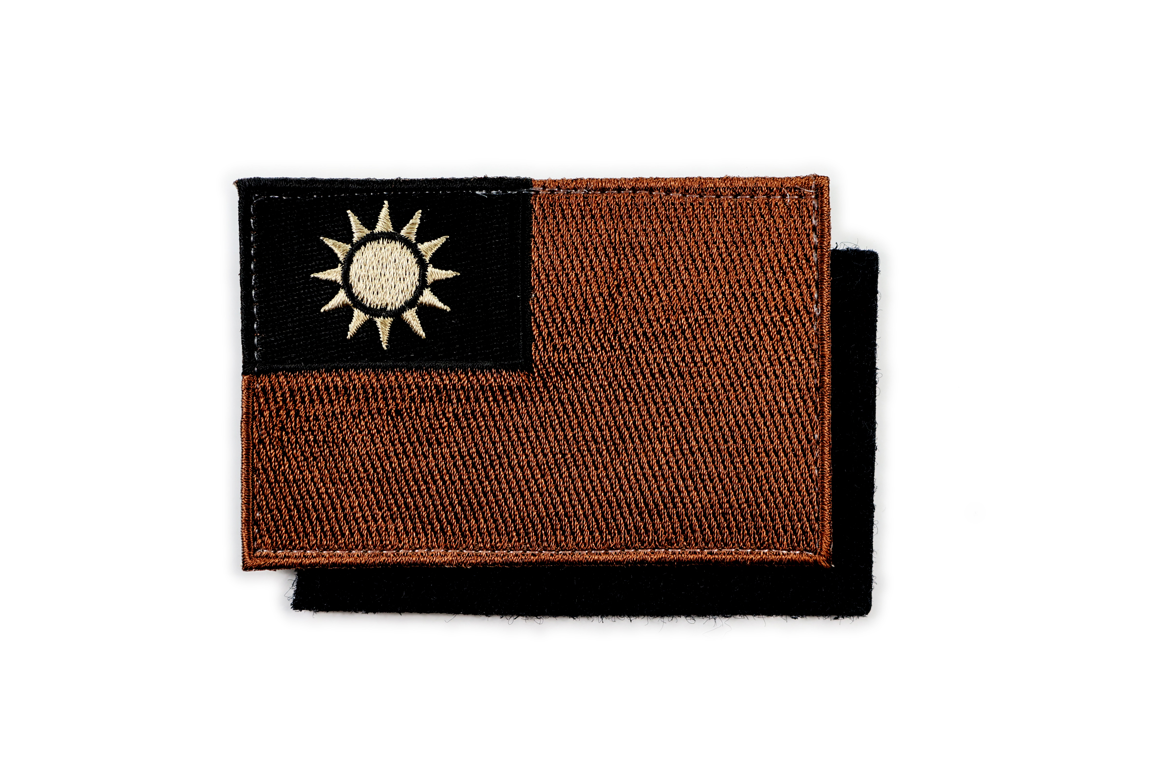 P0170 中華民國國旗R.O.C. TAIWAN繡章(多地迷彩版)(有魔鬼氈)