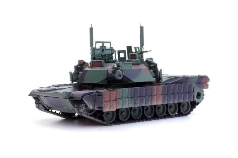 陸軍M1A1 SEP TUSK II坦克(北約三色)模型1/72鐵流Panzerkampf(無兵人)12210PB