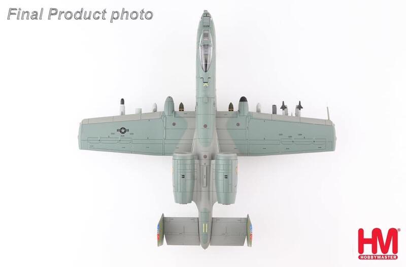 HA1333飛虎鯊魚嘴彩繪A-10C攻擊機第75中隊模型