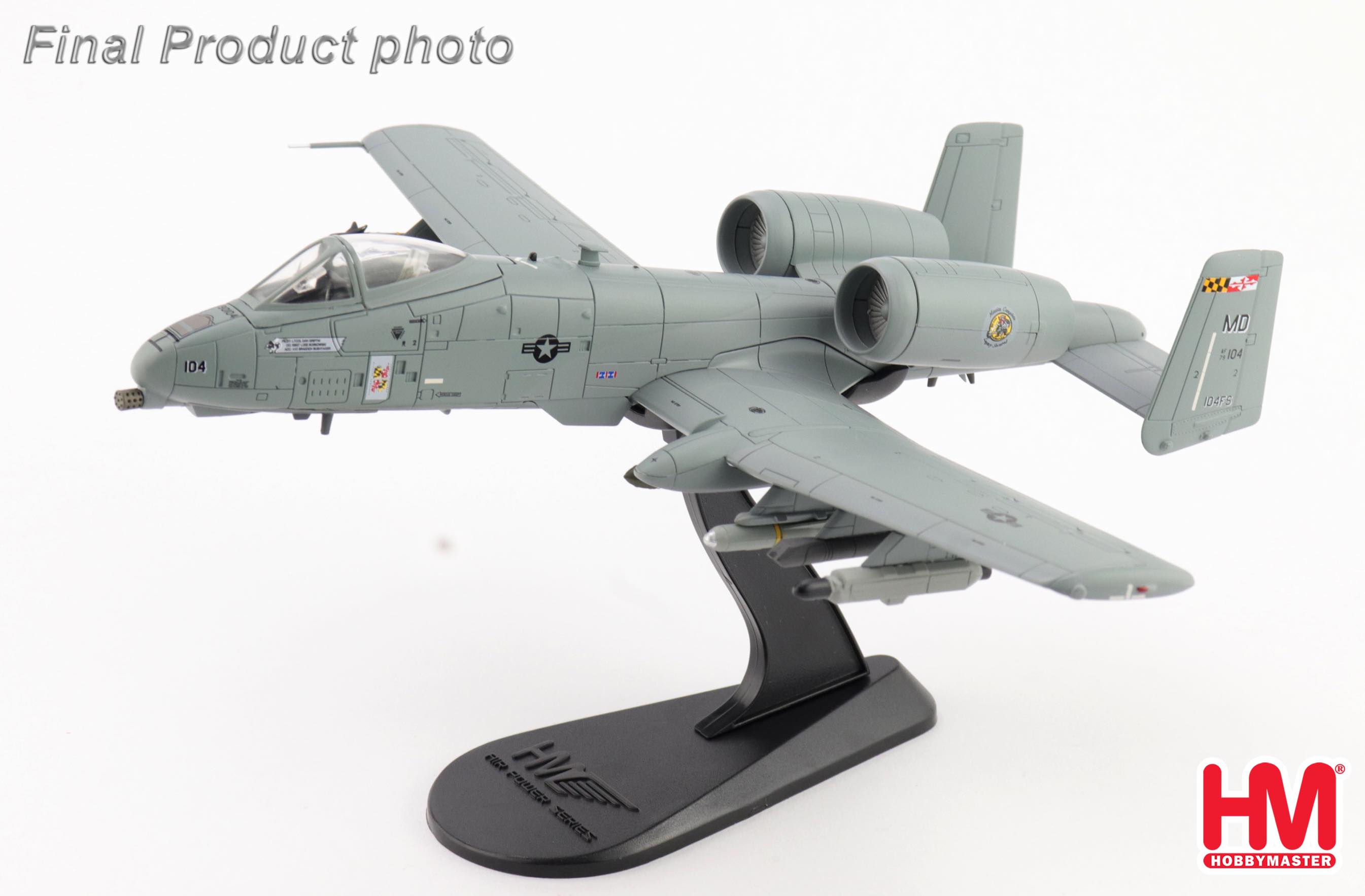 HA1343美國空軍A-10C攻擊機104中隊