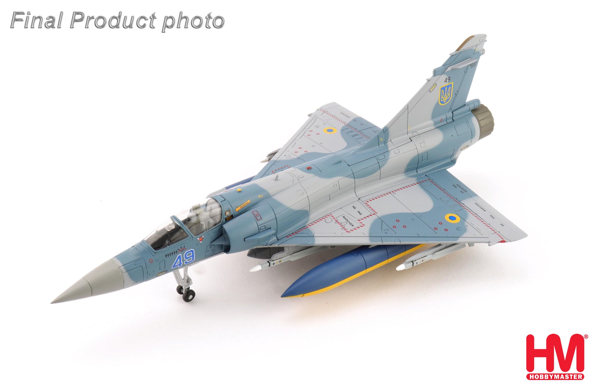HA1622烏克蘭空軍Mirage 2000-5F 暴風影巡弋飛彈