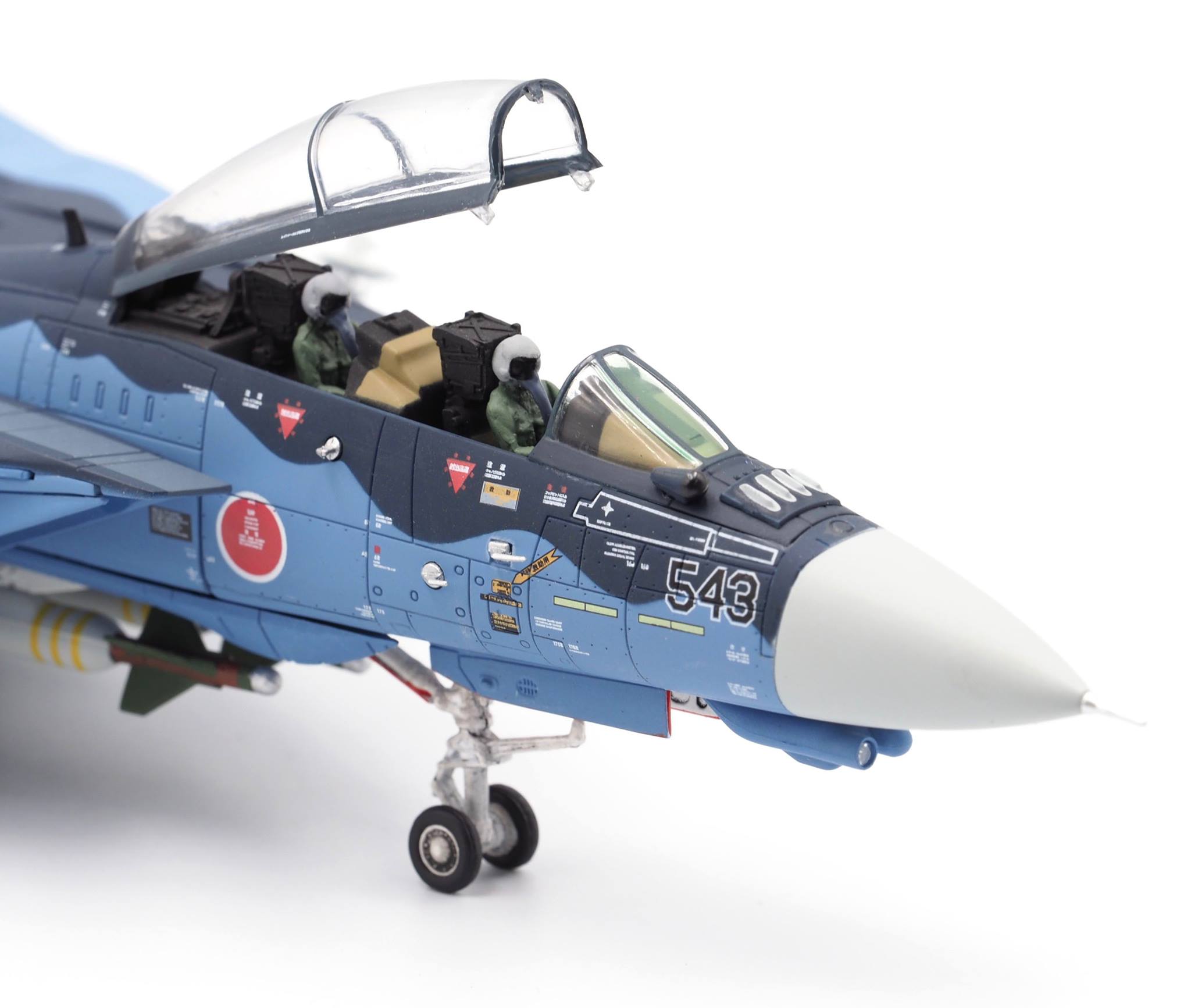 CA72DC01日本F-14J海洋迷彩合金成品1/72模型